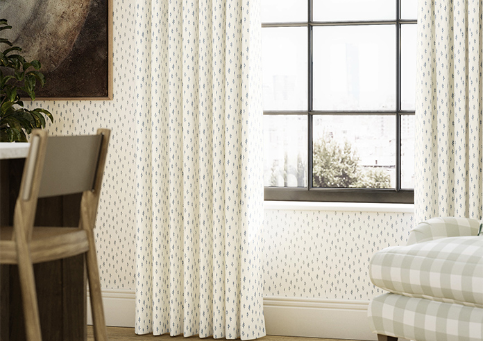 Rebecca, Raffs Blue - Made to Measure Curtains - Image 5